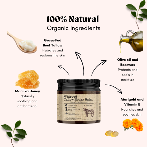 Whipped Tallow & Honey Balm