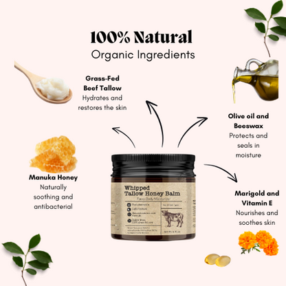 Whipped Tallow & Honey Balm